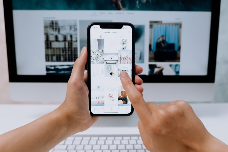 Website on Smartphone