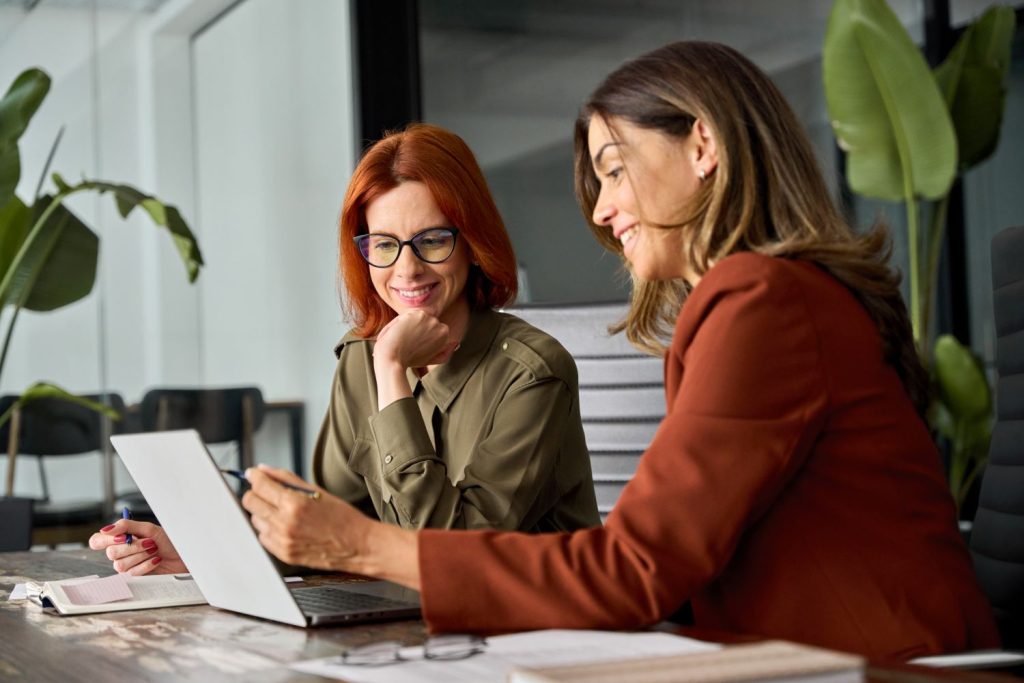 Accountants Discussing Digital Marketing Strategy