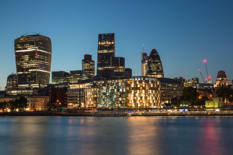 Skyline of London